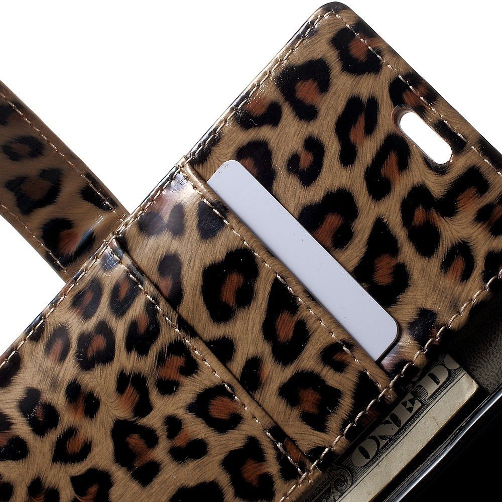 Huawei P8 Lite (2017) Wallet Case met Print Leopard afbeelding 7