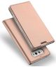 Dux Ducis LG G6 Bookcase Hoesje Roze Goud