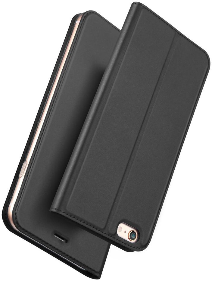 Dux Ducis Apple iPhone 6(S) Bookcase Hoesje Donker Grijs afbeelding 6