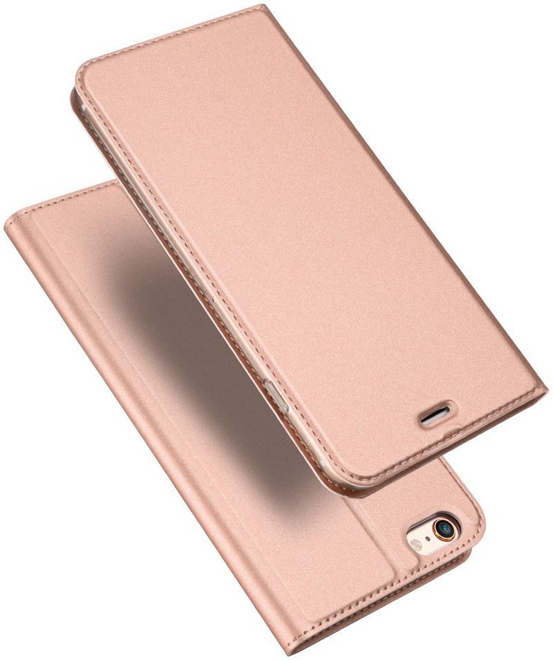 Dux Ducis Apple iPhone 6(S) Bookcase Hoesje Roze Goud afbeelding 5