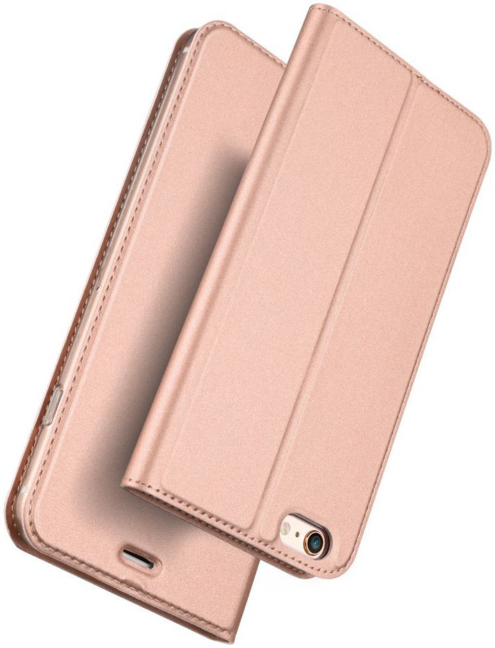 Dux Ducis Apple iPhone 6(S) Bookcase Hoesje Roze Goud afbeelding 6