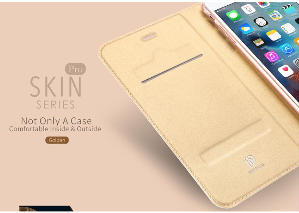 Dux Ducis Apple iPhone 6(S) Bookcase Hoesje Goud afbeelding 7