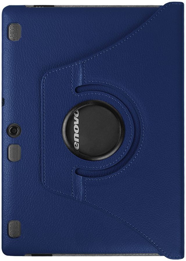 Lenovo Tab 2 A10-70 Rotary Stand Case Donker Blauw afbeelding 4