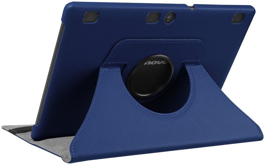 Lenovo Tab 2 A10-70 Rotary Stand Case Donker Blauw afbeelding 1