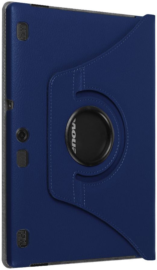 Lenovo Tab 2 A10-70 Rotary Stand Case Donker Blauw afbeelding 7