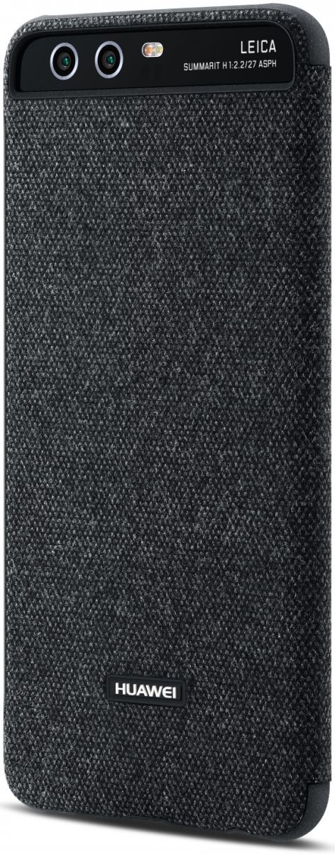 Origineel Huawei P10 Hoesje View Cover Dark Grey afbeelding 3
