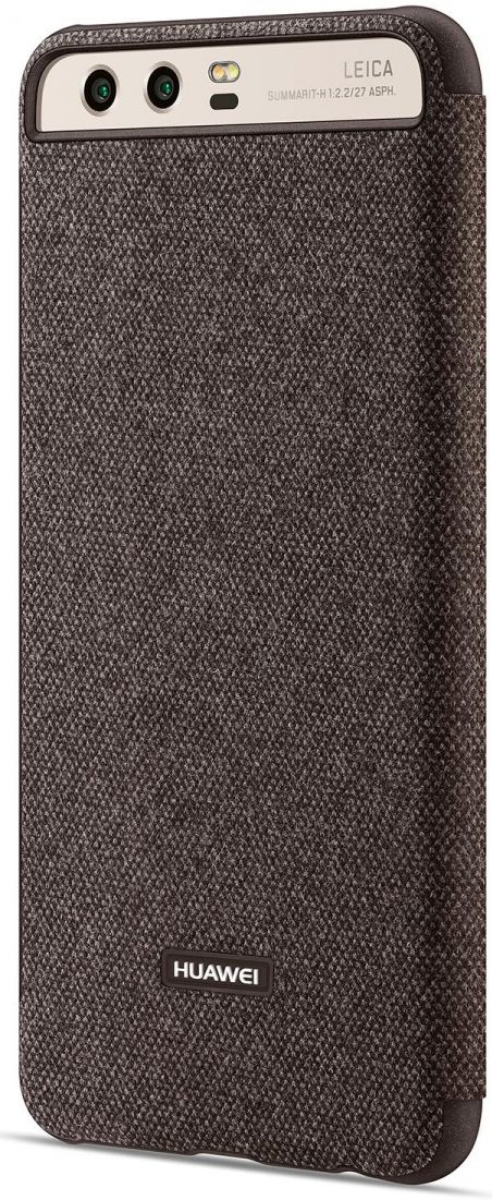 Origineel Huawei  P10 Plus Hoesje View Cover Bruin afbeelding 3
