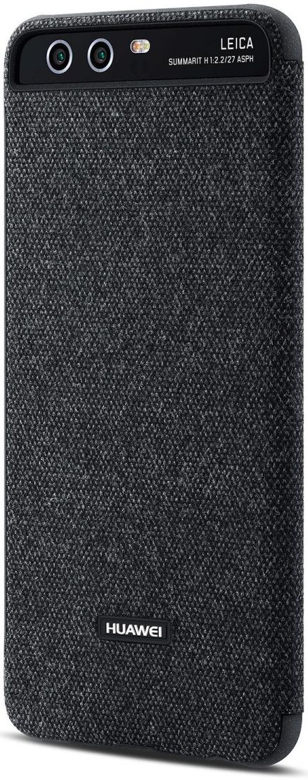 Origineel Huawei  P10 Plus Hoesje View Cover Donker Grijs afbeelding 3
