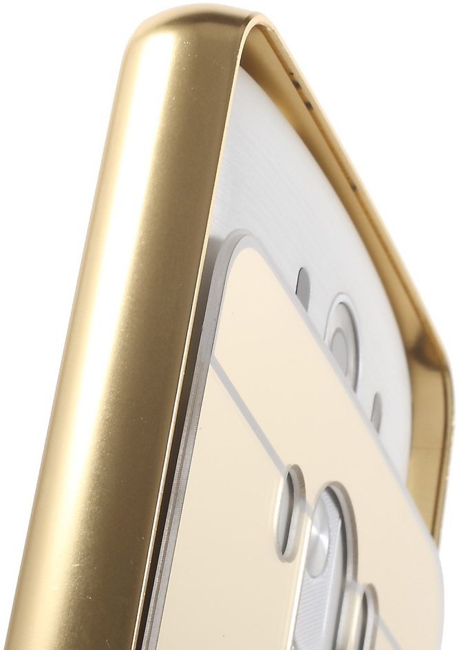 LG G3 Hybride Metalen Hoesje Goud afbeelding 2