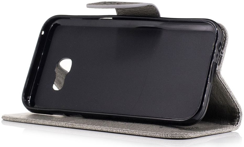 Samsung Galaxy A5 (2017) Portemonnee Hoesje Dont Touch Beer Grijs afbeelding 11
