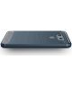 LG G6 Geborsteld TPU Hoesje Blauw