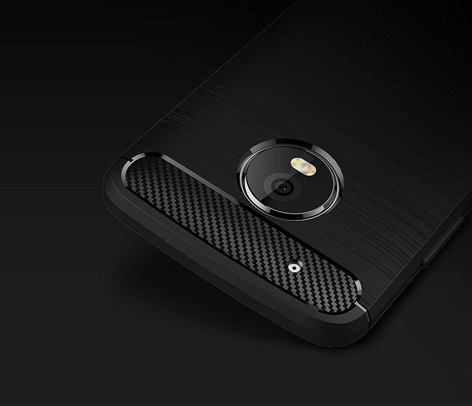 Motorola Moto G5 Geborsteld TPU Hoesje Zwart afbeelding 8