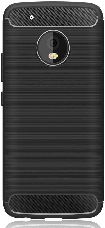Motorola Moto G5 Geborsteld TPU Hoesje Zwart afbeelding 9