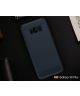 Samsung Galaxy S8 Plus Geborsteld TPU Hoesje Blauw