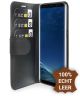 Valenta Classic Luxe Galaxy S8 Hoesje Leer Bookcase Zwart
