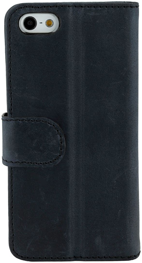 Valenta Classic Luxe iPhone 5/5S/SE Hoesje Leer Bookcase Vintage Blauw afbeelding 4