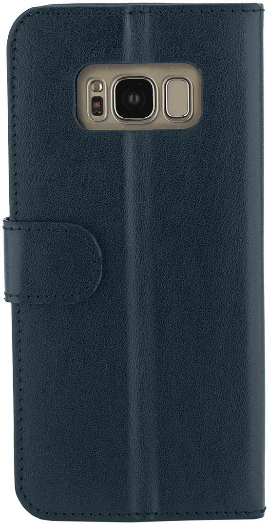 Valenta Classic Luxe Galaxy S8 Plus Hoesje Leer Bookcase Vintage Blauw afbeelding 2