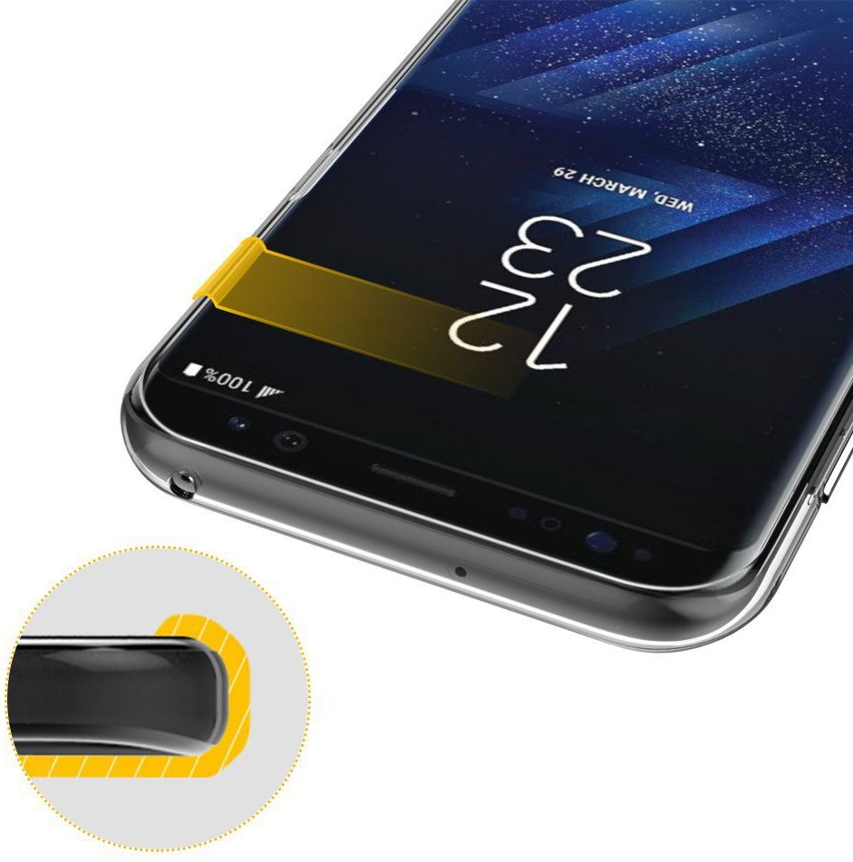 Samsung Galaxy S8 Plus Transparant Hoesje afbeelding 6