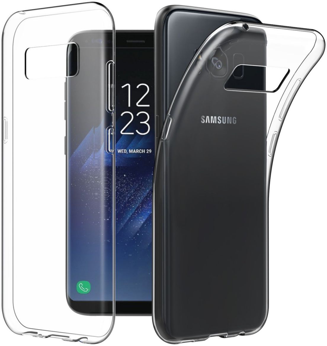 Samsung Galaxy S8 Plus Transparant Hoesje afbeelding 1