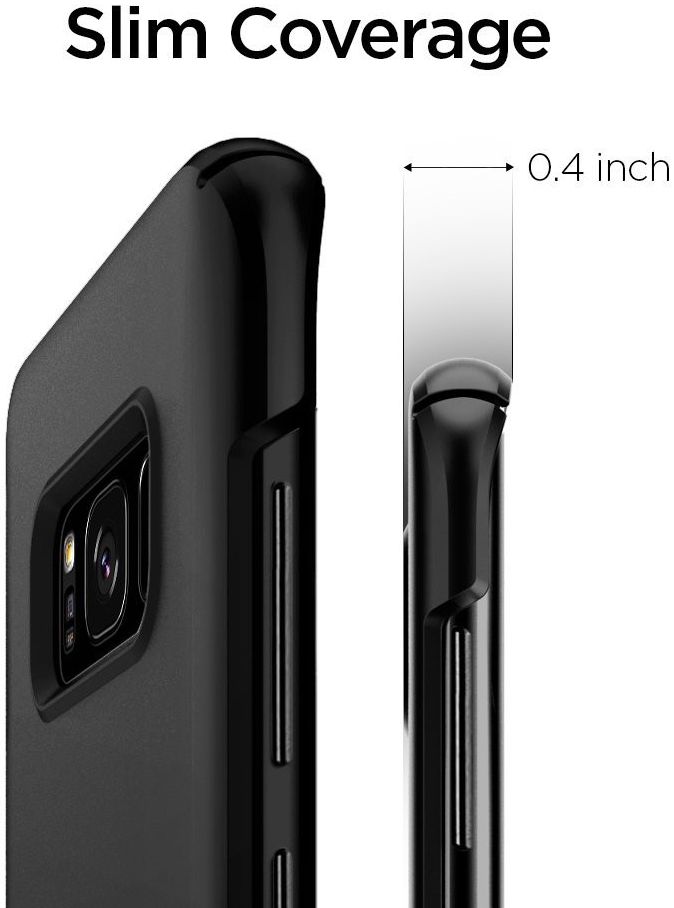 Spigen Thin Fit Case Samsung Galaxy S8 Zwart afbeelding 3