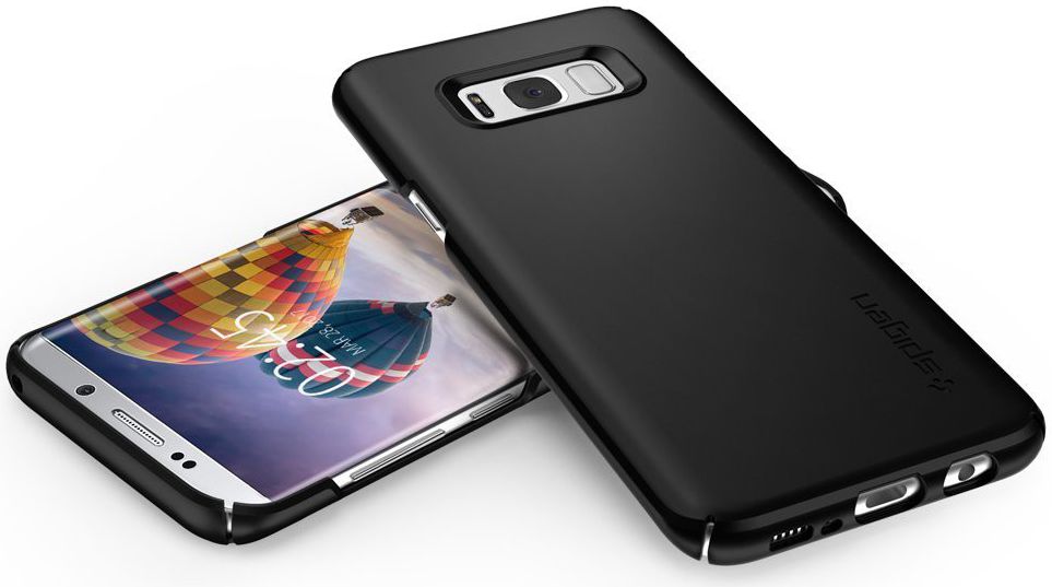 Spigen Thin Fit Case Samsung Galaxy S8 Zwart afbeelding 11