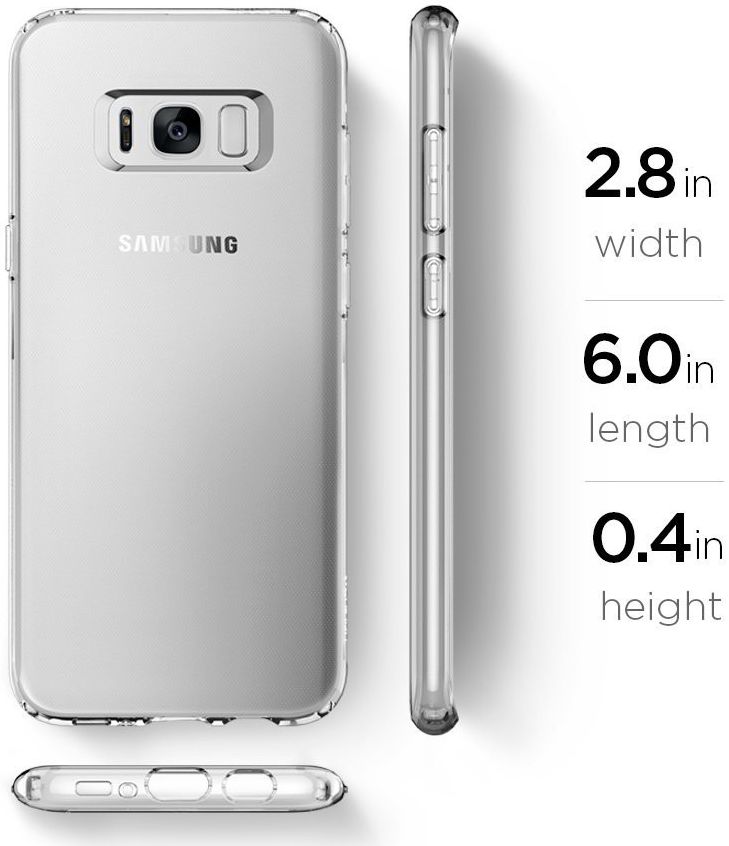 Spigen Liquid Crystal Samsung Galaxy S8 - Clear afbeelding 6