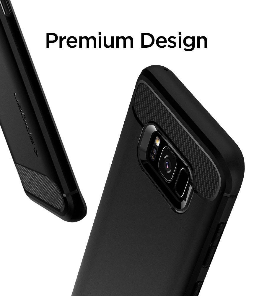 Spigen Rugged Armor Samsung Galaxy S8 Zwart afbeelding 4