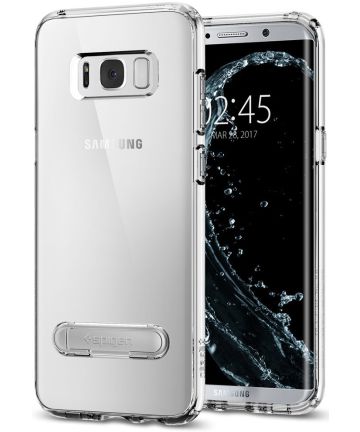 Spigen Ultra Hybrid S Samsung Galaxy S8 Crystal Clear Hoesjes