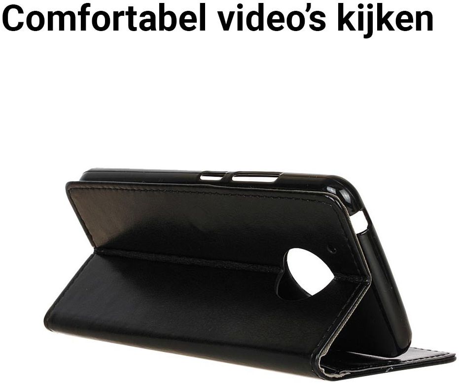 Motorola Moto G5 Hoesje Book Cover Zwart afbeelding 5