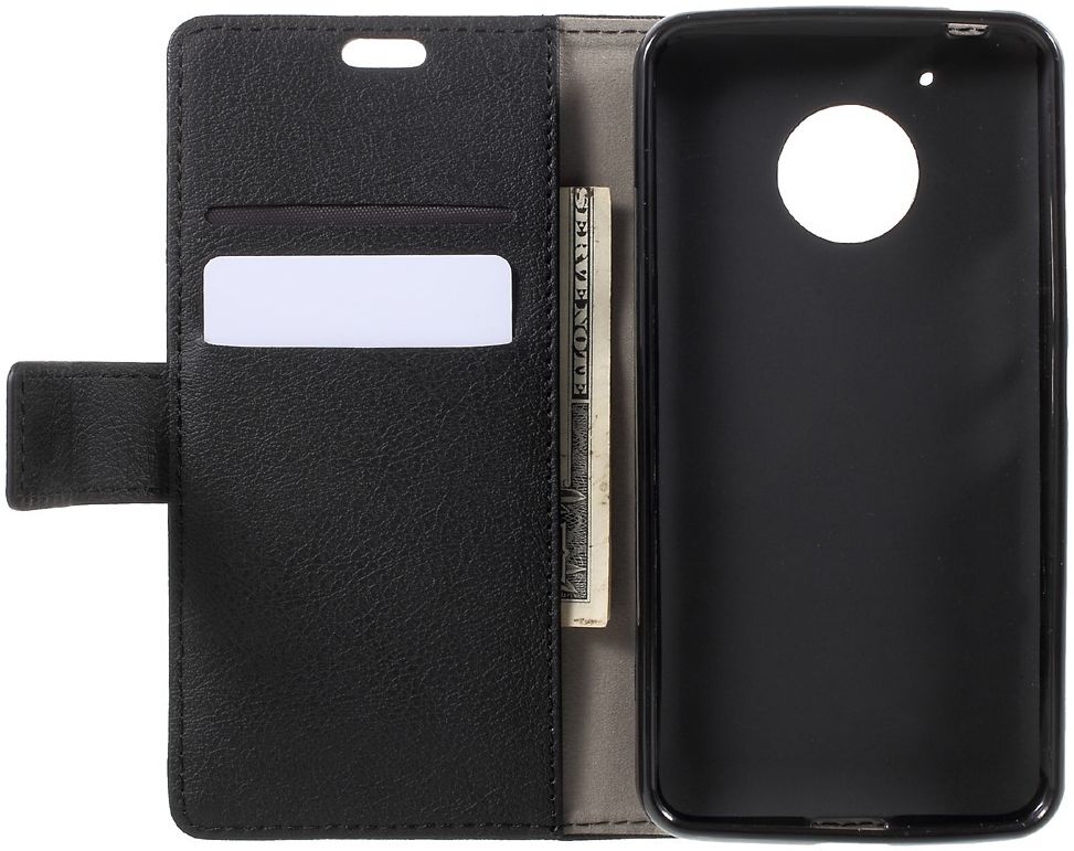 Motorola Moto G5 Hoesje BookCase Met Stand Zwart afbeelding 10