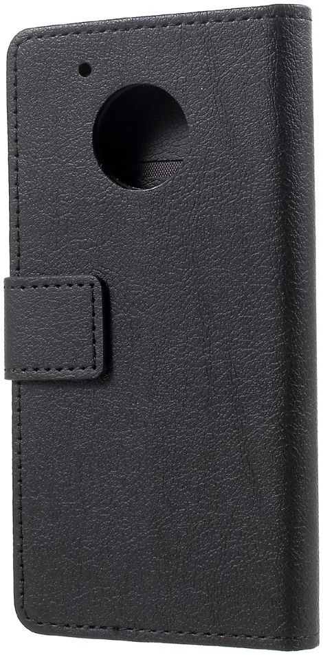 Motorola Moto G5 Hoesje BookCase Met Stand Zwart afbeelding 8
