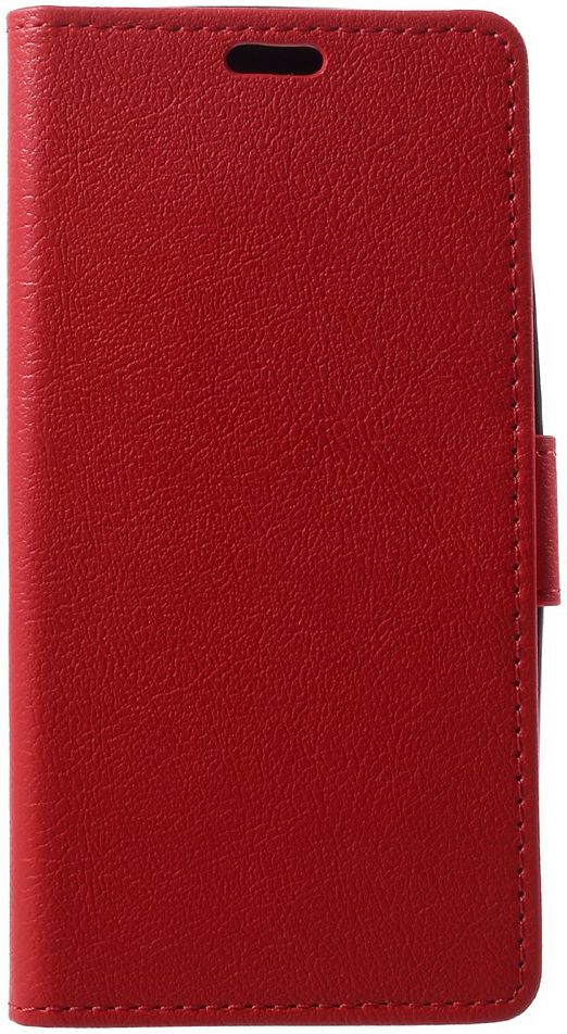 Motorola Moto G5 Hoesje BookCase Met Stand Rood afbeelding 4