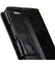 Huawei P10 Portemonnee Hoesje Zwart