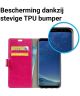 Samsung Galaxy S8 Plus Portemonnee Hoesje Roze