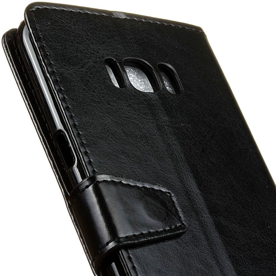 Samsung Galaxy S8 Portemonnee Hoesje Zwart afbeelding 8