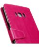 Samsung Galaxy S8 Portemonnee Hoesje Roze