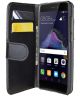 Huawei P8 Lite (2017) Portemonnee Hoesje met Standaard Zwart