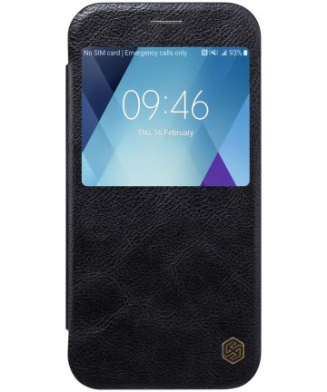 Nillkin Qin Book Case Samsung Galaxy A5 (2017) Zwart Hoesjes