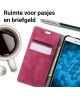 Huawei P8 Lite (2017) Vintage Portemonnee Hoesje Roze