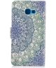 Samsung Galaxy A3 (2017) Portemonnee Hoesje Flower s