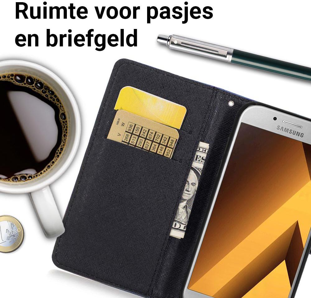 Samsung Galaxy A3 (2017) Portemonnee Hoesje Dandillion afbeelding 2