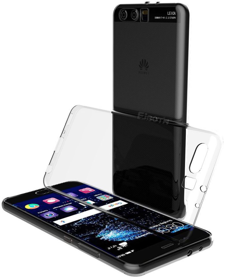 Huawei P10 Plus Hoesje Dun TPU Transparant afbeelding 3