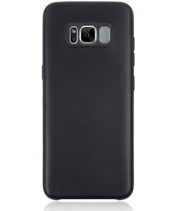 Samsung Galaxy S8 Plus Flexibel TPU Hoesje Zwart Hoesjes