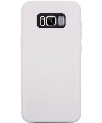 Samsung Galaxy S8 Plus Flexibel TPU Hoesje Wit Hoesjes