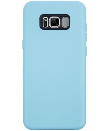 Samsung Galaxy S8 Plus Flexibel TPU Hoesje Blauw Hoesjes