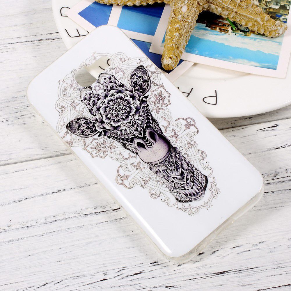 Samsung Galaxy A5 (2017) TPU Back Cover Giraffe afbeelding 3