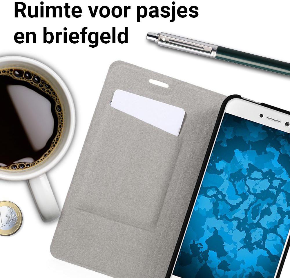 Huawei P8 Lite (2017) hoesje Zwart afbeelding 2