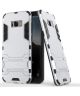 Hybride Samsung Galaxy S8 Hoesje Zilver