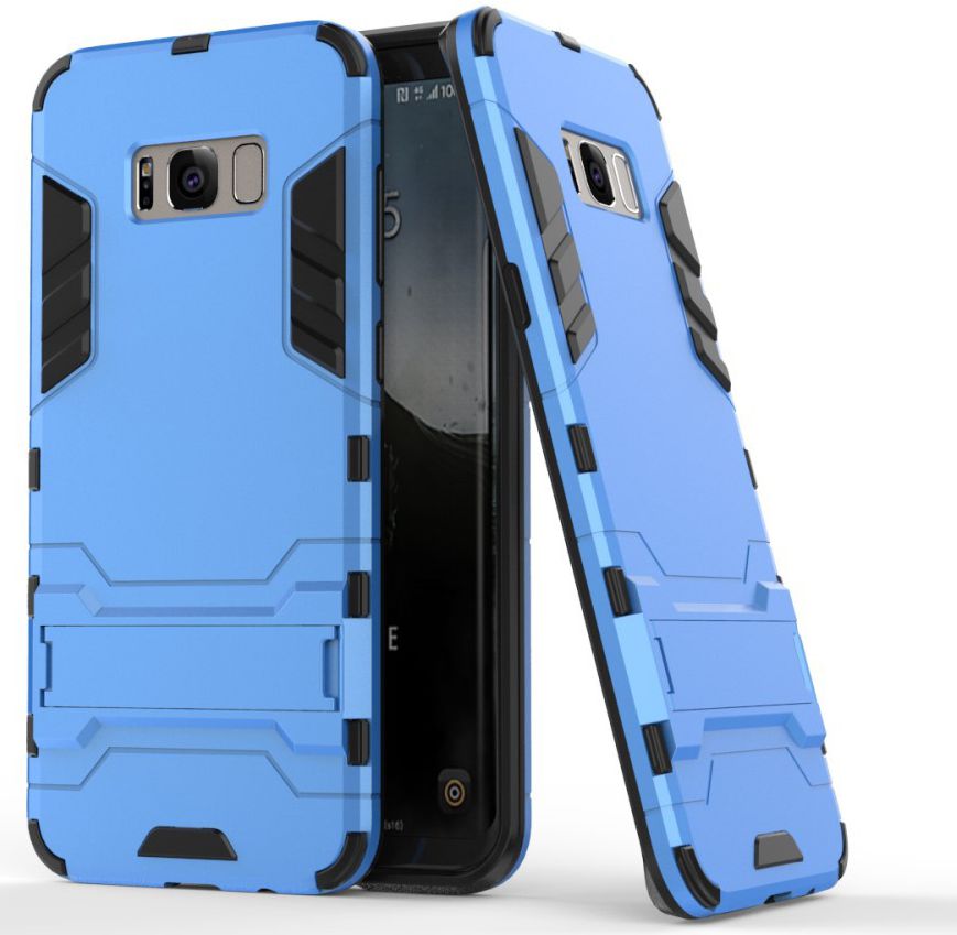 Hybride Samsung Galaxy S8 Hoesje Blauw afbeelding 2