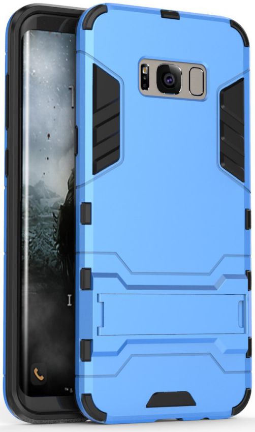 Hybride Samsung Galaxy S8 Hoesje Blauw afbeelding 1